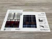26161 Cotone Tinto In Filo/Tencel (TM) Lyocell Fiber TOP Check[Tessile / Tessuto] SUNWELL Sottofoto