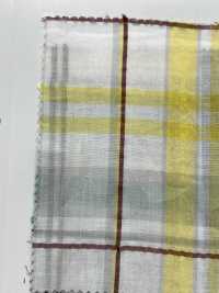 35418 Cotone Tinto In Filo/poliestere Bright Yarn Lawn Check[Tessile / Tessuto] SUNWELL Sottofoto