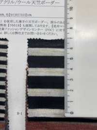 76619 Raso Bambola Acrilico/lana Cotone Tianzhu Righe Orizzontali[Tessile / Tessuto] SUNWELL Sottofoto