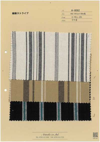 A-8082 Riga in cotone-lino