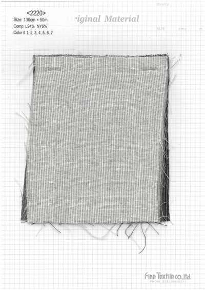 2220 Lino a righe Tumbler