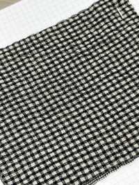 2379 Arricciatura In Lino Modal Check[Tessile / Tessuto] Tessuto Pregiato Sottofoto