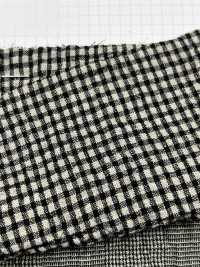 2379 Arricciatura In Lino Modal Check[Tessile / Tessuto] Tessuto Pregiato Sottofoto