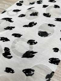 58016-1 Motivo Kika In Tinta Unita Con Stampa In Jersey Ondulato[Tessile / Tessuto] AZIENDA SAKURA Sottofoto