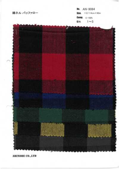 AN-9084 Flanella di cotone Buffalo