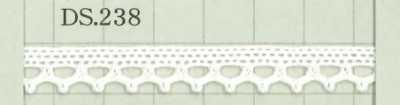 DS238 Merletto torchon, larghezza 10 mm