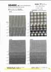 55402 Tela canvas di cotone e lino a righe/vichy/denim