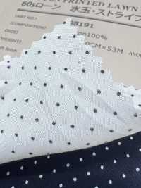 88191 SEVENBERRY® 60 Fili Lawn Polka Dots And Stripes[Tessile / Tessuto] VANCET Sottofoto