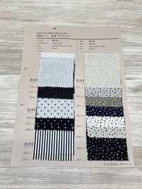 88191 SEVENBERRY® 60 Fili Lawn Polka Dots And Stripes[Tessile / Tessuto] VANCET Sottofoto