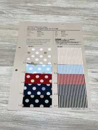 88202 SEVENBERRY® 20 Twill CAT-LIGHT Motivo A Pois E Righe[Tessile / Tessuto] VANCET Sottofoto