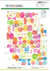 850076 SEVENBERRY® Tessuto popeline Serie Watercolor Touch