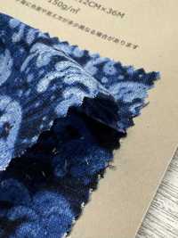 850350 Motivo Giapponese In Stile Denim Tsumugi Shantung SEVENBERRY®[Tessile / Tessuto] VANCET Sottofoto
