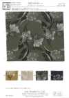 KKF6516-58-D-1 Motivo floreale jacquard in stile gobelin