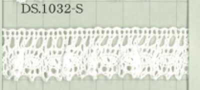 DS1032-S Merletto elasticizzato con volant 20 mm
