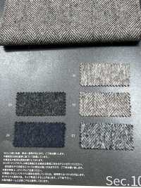 1015290 1/10 RE:NEWOOL® Castoro A Spina Di Pesce[Tessile / Tessuto] Takisada Nagoya Sottofoto