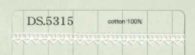 DS5315 Merletto leggero largo 5 mm