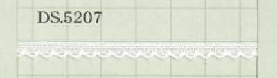 DS5207 Merletto leggero, larghezza 5 mm