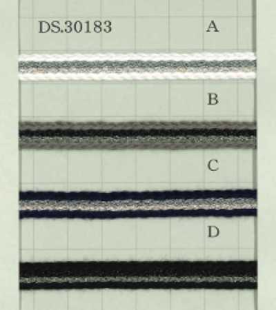 Treccia lamé 9 mm