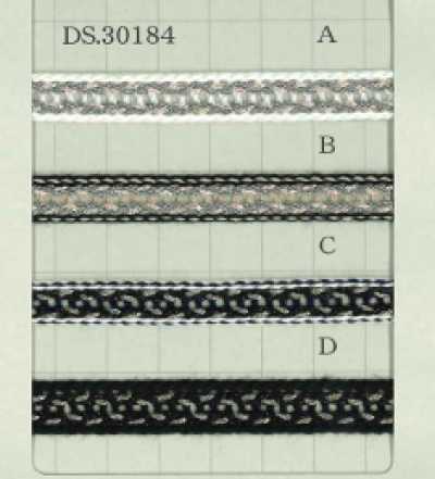 Treccia lamé, larghezza 10 mm