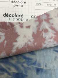 DCL448 21W Mijinkoru Ten Decolore (Mura Bleach)[Tessile / Tessuto] Kumoi Beauty (Chubu Velveteen Velluto A Coste) Sottofoto