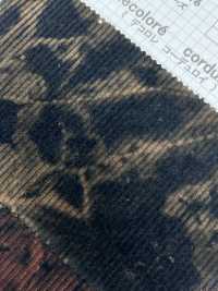 DCL708 9W Pantaloni Velluto A Coste Decolore (Mura Bleach)[Tessile / Tessuto] Kumoi Beauty (Chubu Velveteen Velluto A Coste) Sottofoto