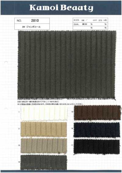 Velluto a coste Jumbo 3W