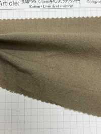 SB6068 SUNNYDRY Cotone Lino Cambric Washer Processing[Tessile / Tessuto] SHIBAYA Sottofoto