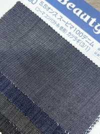 APM3030 Trapano Di Jeans Supimamo 100 Da 5,5 Once (3/1)[Tessile / Tessuto] Kumoi Beauty (Chubu Velveteen Velluto A Coste) Sottofoto