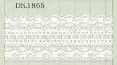 DS1865 Merletto di cotone 30MM