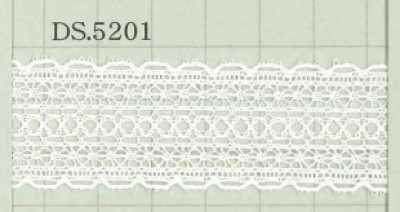 DS5201 Merletto di cotone 26MM