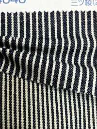 6840 10 Oz Hickory Triple Twill Weave (2/1)[Tessile / Tessuto] Kumoi Beauty (Chubu Velveteen Velluto A Coste) Sottofoto