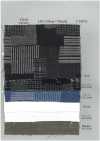 YK26 Jacquard Patchwork Corda Indaco