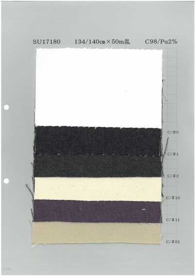 Denim elasticizzato colorato 12oz