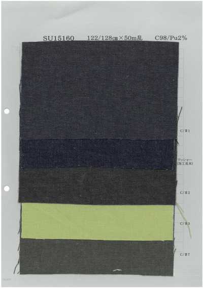 SU15160 Denim stretch colorato 8 oz