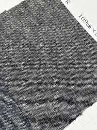 L1571R Salopette In Cotone E Lino Indaco[Tessile / Tessuto] Tessuto Yoshiwa Sottofoto