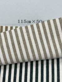 1027 Hickory Striscia[Tessile / Tessuto] Tessuto Yoshiwa Sottofoto