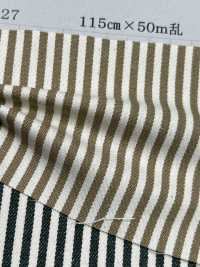 1027 Hickory Striscia[Tessile / Tessuto] Tessuto Yoshiwa Sottofoto