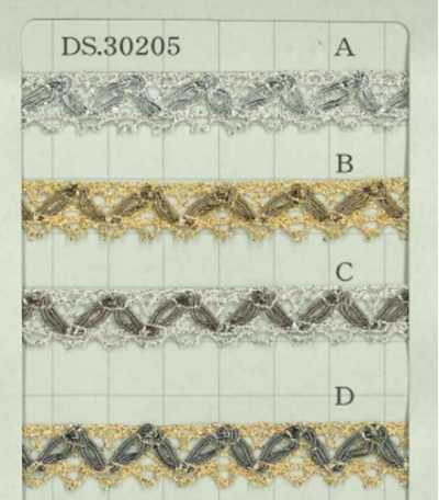 Treccia Lame Larghezza: 11mm
