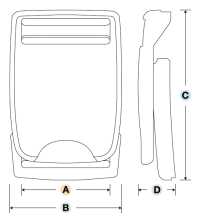 WB-H Fibbia YKK Fibbia Per Cintura WB-H[Fibbie E Anello] YKK Foto secondaria