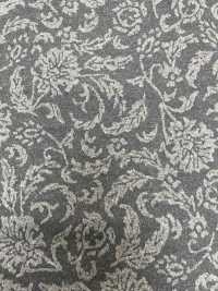 75047-A Motivo Floreale Jacquard Sfocato A Coste Circolari[Tessile / Tessuto] AZIENDA SAKURA Sottofoto