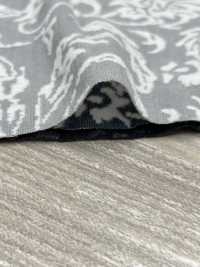 75047-A Motivo Floreale Jacquard Sfocato A Coste Circolari[Tessile / Tessuto] AZIENDA SAKURA Sottofoto