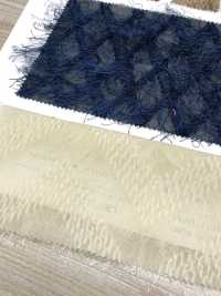 KKF7171-H-4 Taglio Indiano Jacquard Frastagliato[Tessile / Tessuto] Uni Textile Sottofoto