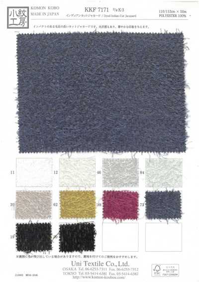 KKF7171-K-3 Jacquard tagliato indiano