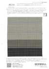 46214 <Monaluce> Twill bielastico tinto in filo a quadri tartan