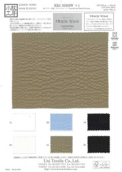 KKC828MW D-1 80 armatura twill fantasia Miracle Wave