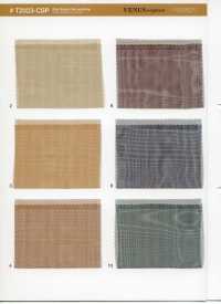 T2023-CSP Sputtering Di Colore Dell'organza Di Vetro[Tessile / Tessuto] Suncorona Oda Foto secondaria