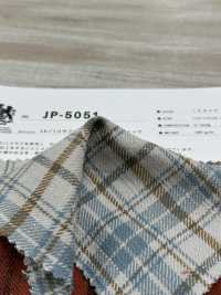 JP-5051 10/1 Slub Vintage Twill Check[Tessile / Tessuto] Fibra Di Kuwamura Sottofoto