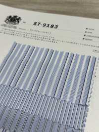 ST-9183 80/2 Striscia Blu[Tessile / Tessuto] Fibra Di Kuwamura Sottofoto