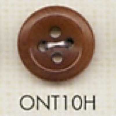 ONT10H Bottone in corozo a 4 fori