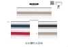 SIC-1013 Nastro In Gros-grain A Righe Di Poliestere Riciclato